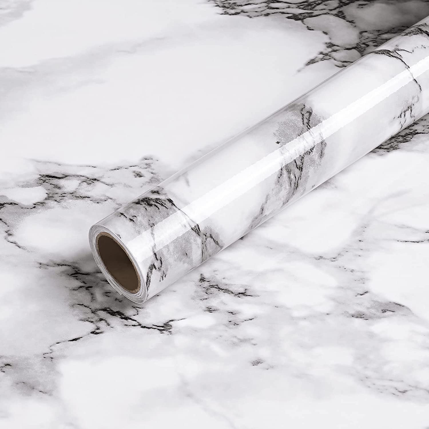 Virangna Wall Stickers Marble Wallpaper (200cm x 60cm) for Furniture Kitchen, Cabinets, Almirah, Tabletop, Plastic Table, Wooden Table, Wardrobe, Renovation PVC Self Adhesive Sticker (White) (B0DCC94JXY) Amazon Price History, Amazon Price Tracker