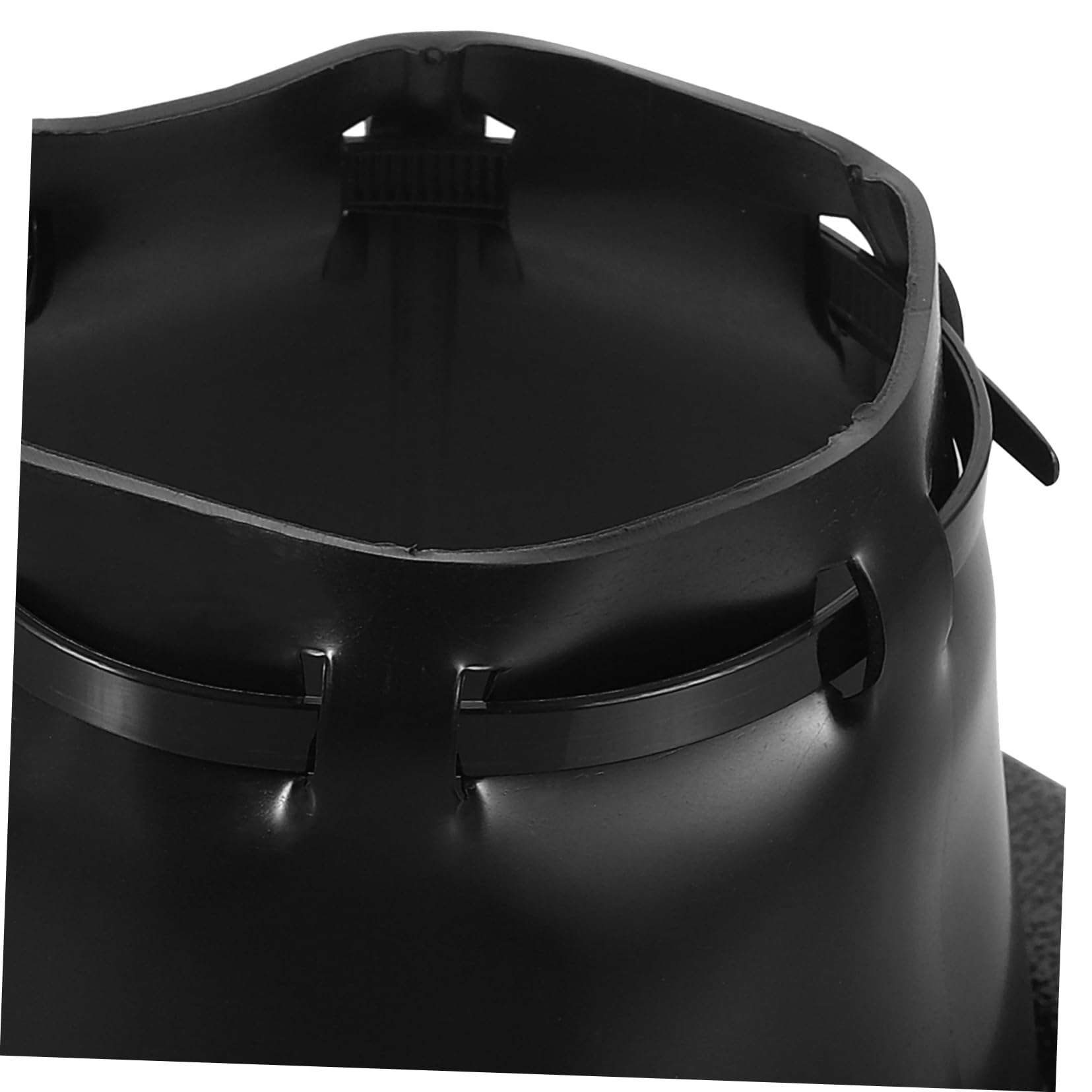Sosoport Foro di Filettatura Impermeabile Barca Accessori Camper Protezione Passacavo Guaina di Protezione del Cavo Gerrezze Via Cavo Guaina Protettiva per Cavo Plastica Siliconica Nero