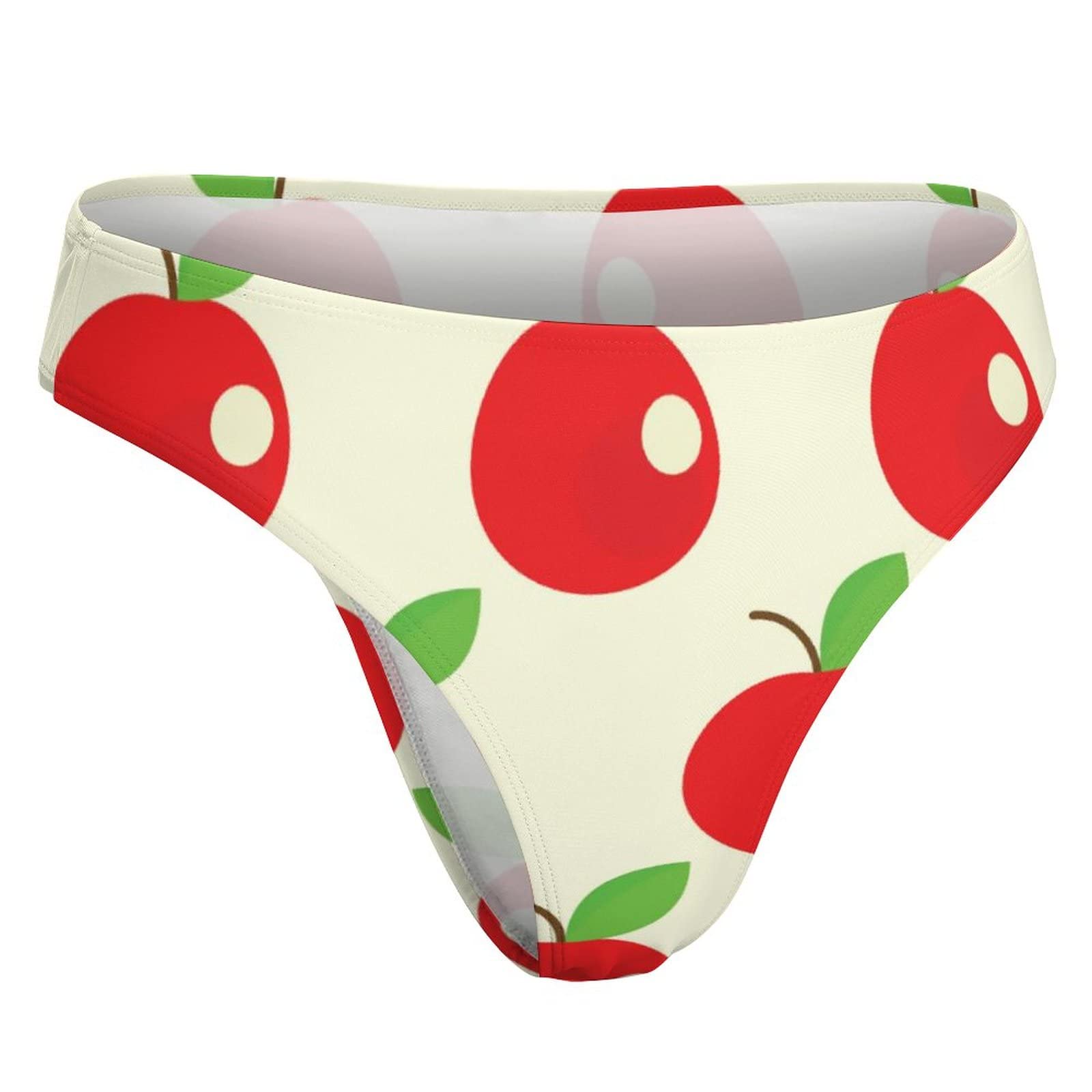 りんごかばちゃん【 ★ブラレット×Tバックショーツ】 Amazon.co.jp: ショーツ Tバック りんご柄 さくらんぼ レディースT