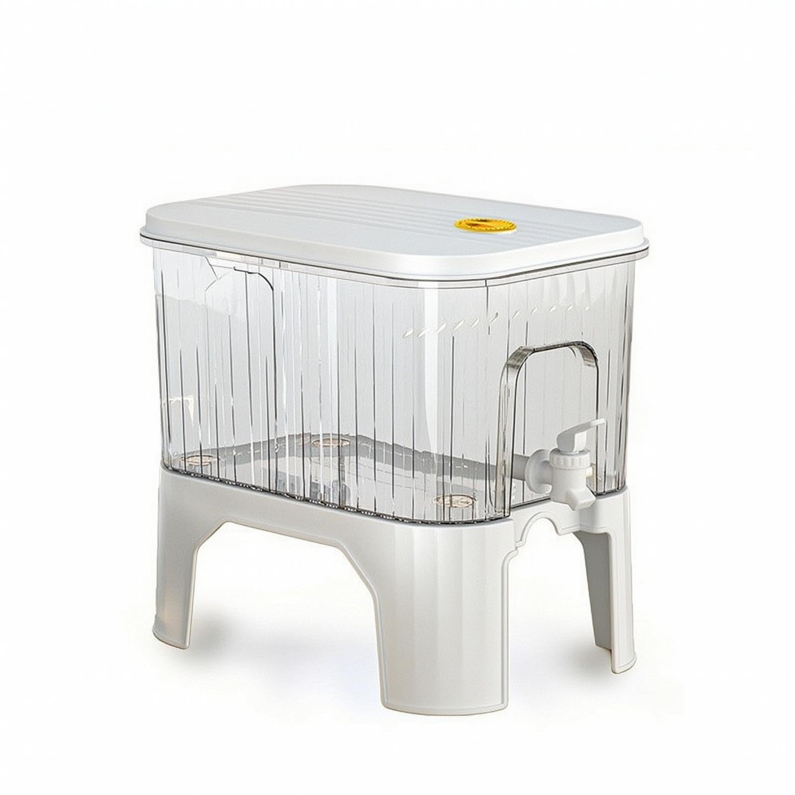 Beverage Dispenser with Faucet BPA Beverage Dispenser with Spigot Space-Saving for Refrigerator, Parties, Picnics L with Stand-image-29
