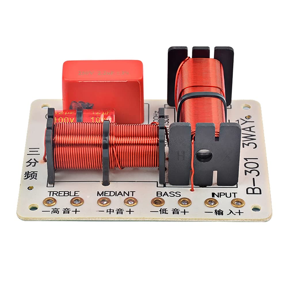 2PZ 150W 3 Audio Altoparlante Crossover Alti + Midrange + Crossover Altoparlanti Filtro Divisore di Frequenza 1000 5000Hz