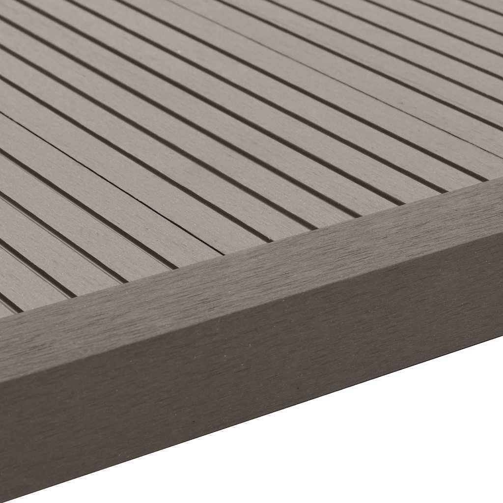 vidaXL 5x Profili Angolari per Decking in WPC Marrone Bordatura Pavimentazione