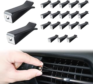 20 Pieces Square Head Car Vent Clips,Car Auto Air freshener Outlet Clips Car Diffuser Vent Clip,Car Outlet Perfume Clips Auto Air Conditioner Clips, Air Freshener Vent Clips