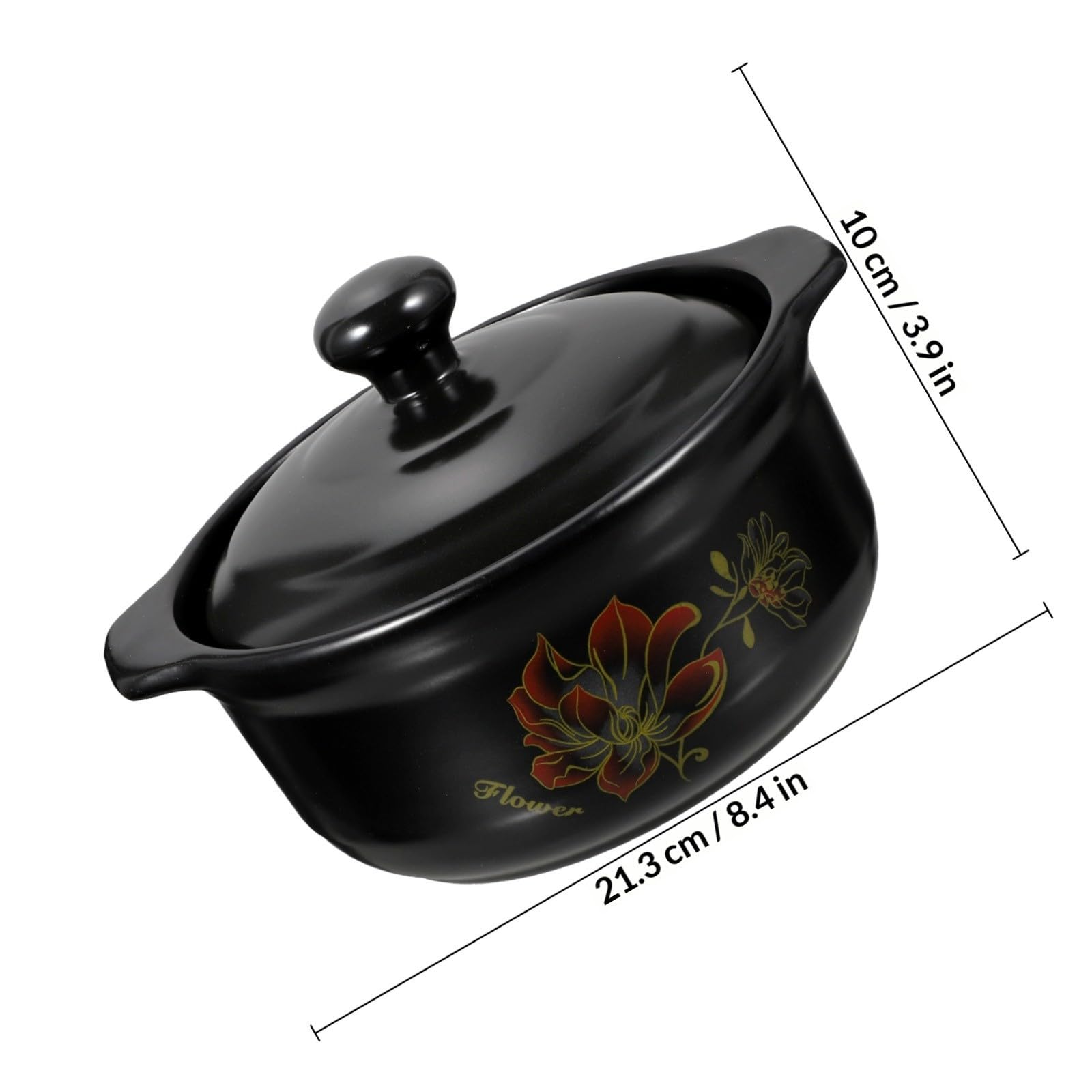Pentola in Ceramica da Cucina Resistente al Calore per Stufati