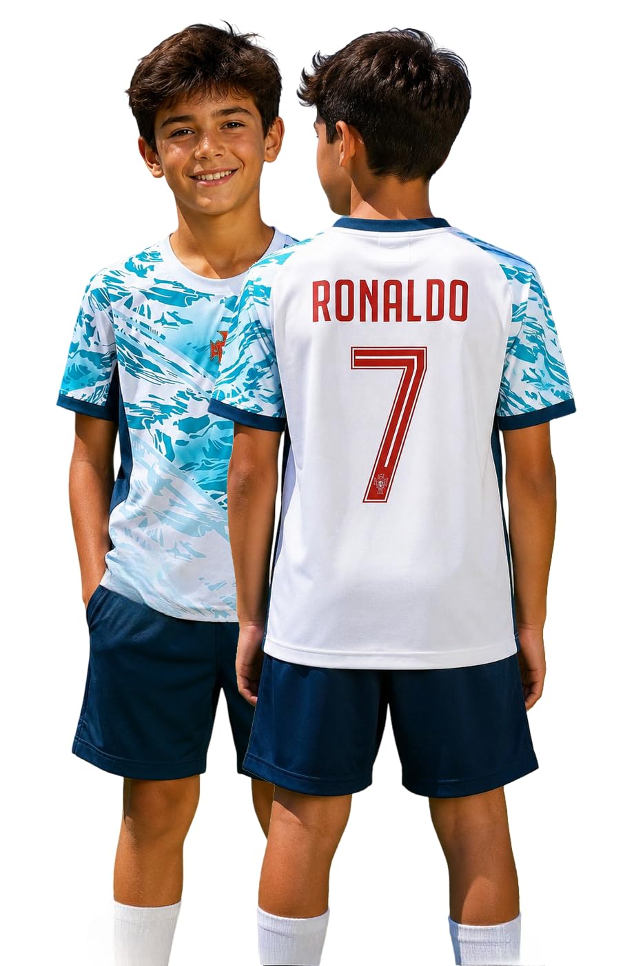Premium Football Jersey Set Boys/Girls - 1 Jersey + 1 Shorts-image-38