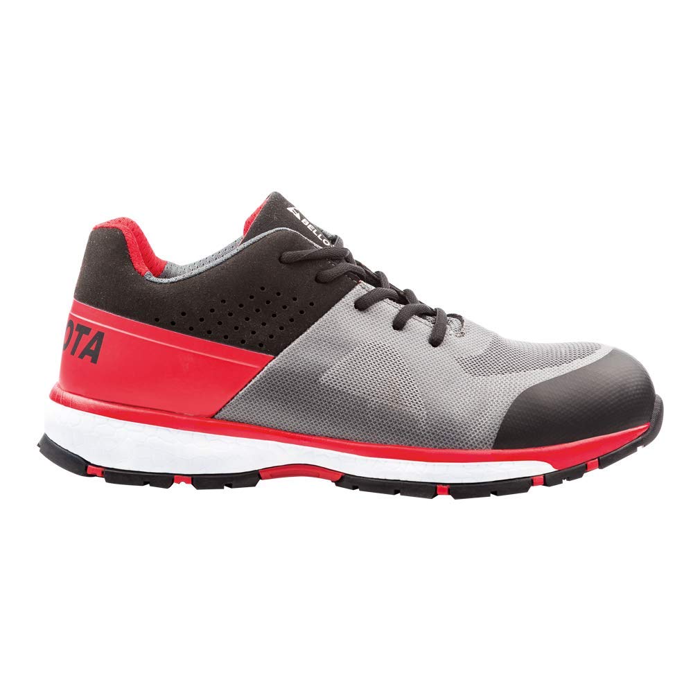 Bellota 72224NB42S1P Zapato de seguridad, Gris, Rojo, 42 eu