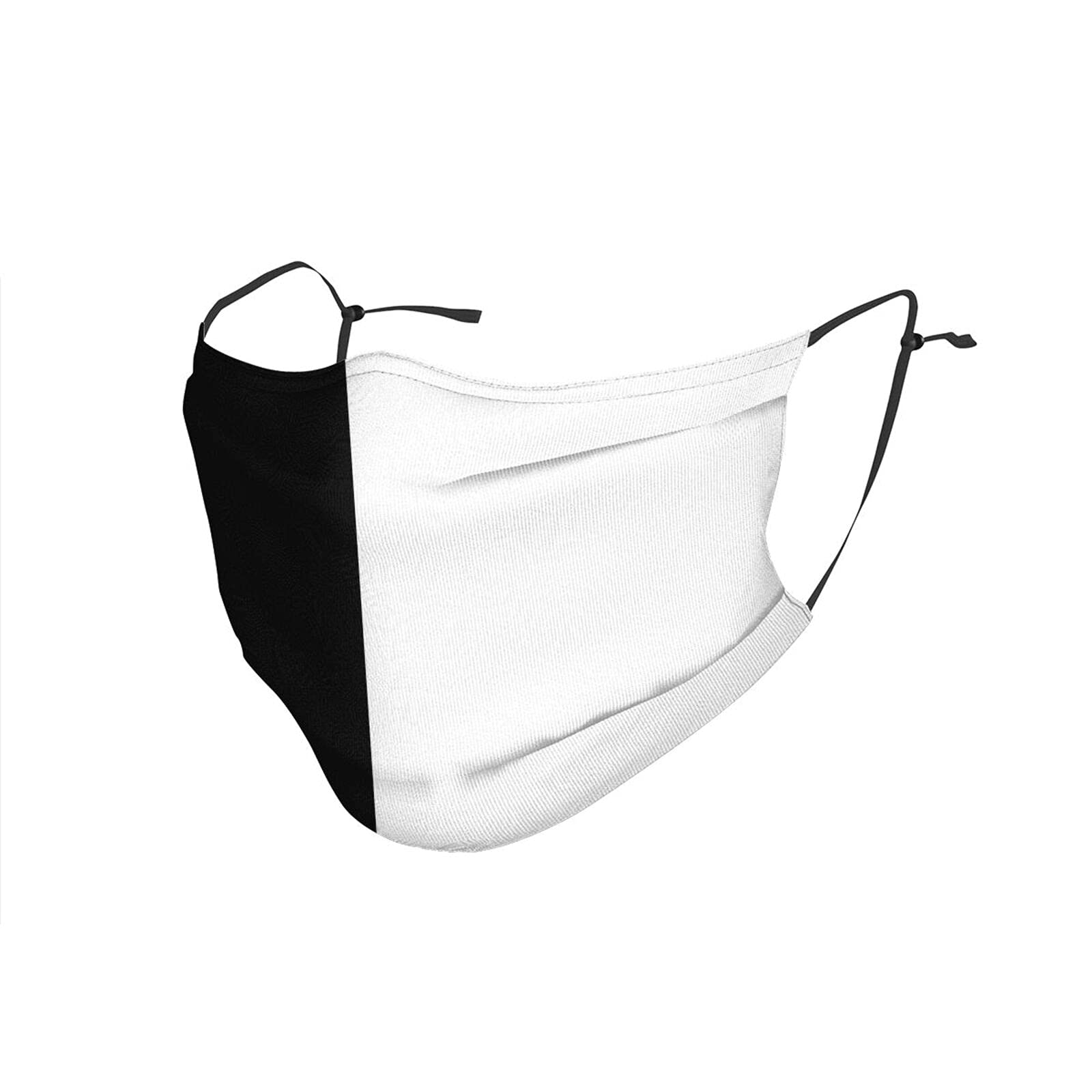 Ranboo Ranboo Dream SMP Mask Split Black and White Mask Cool Face