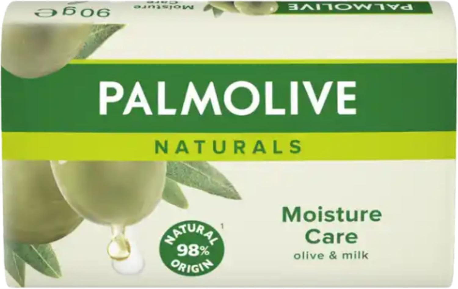 PALMOLIVE 4 Pack Naturals Soap Bar Moisture Care With Olive Milk, Each Pack (90 gram x 4) Vegan, Natural Origin Biodegradable Soap For Body Hands And Face (Pack Of 2 - Total 8 Bars) - Image 4