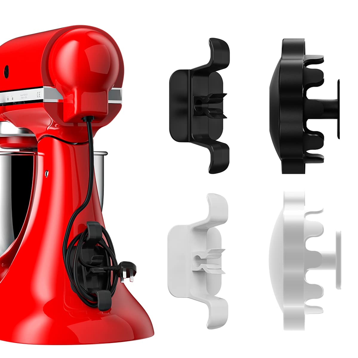 Buy Upgraded 4 Pack Cord Organizers for Kitchen Appliance Cord Holder