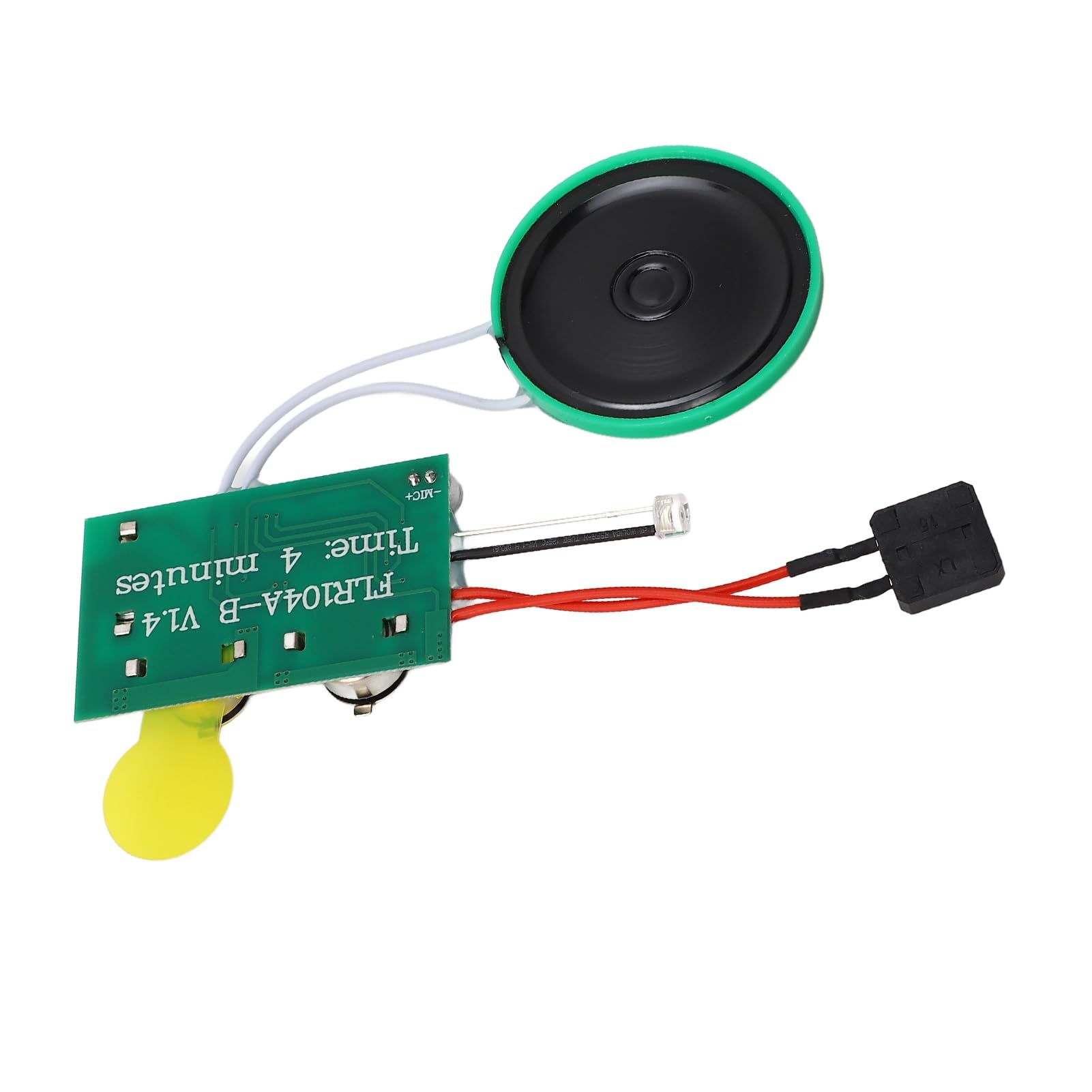 Greeting Card Recordable Voice Chip, 4mins Light Sensor Recordable Sound Module Button Control Sound Chip