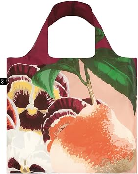 LOQI Botany Pear Reusable Shopping Bag, Multicolor