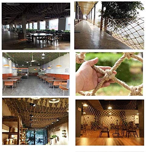 WANIAN Rope Net For Playground Pet Climbing Rope Netting Decor Bird Pet Climbing Rope Net Bird Toys Cargo Net Rope Mesh Rope Netting Net Rope Swing,Support Customization Safety Rope Net for Kids