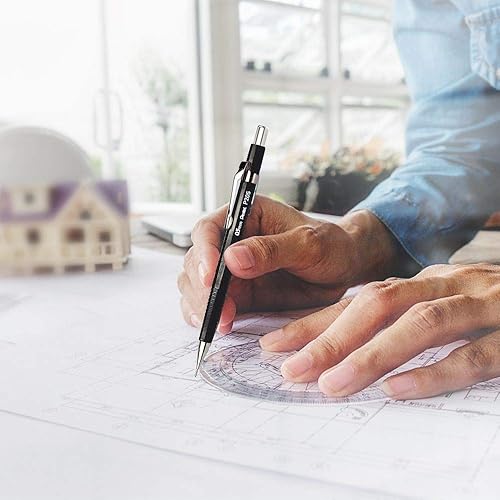 Miniatura 4 de Pentel Plomo mecánico de 0012in serie P200 con barril marrón