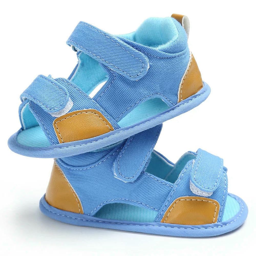 ZBDP buty dziecięce dla chłopców i dziewcząt klasyczne płócienne miękkie podeszwy buty do pierwszego chodzenia oddychające sandały letnie buty plażowe na co dzień