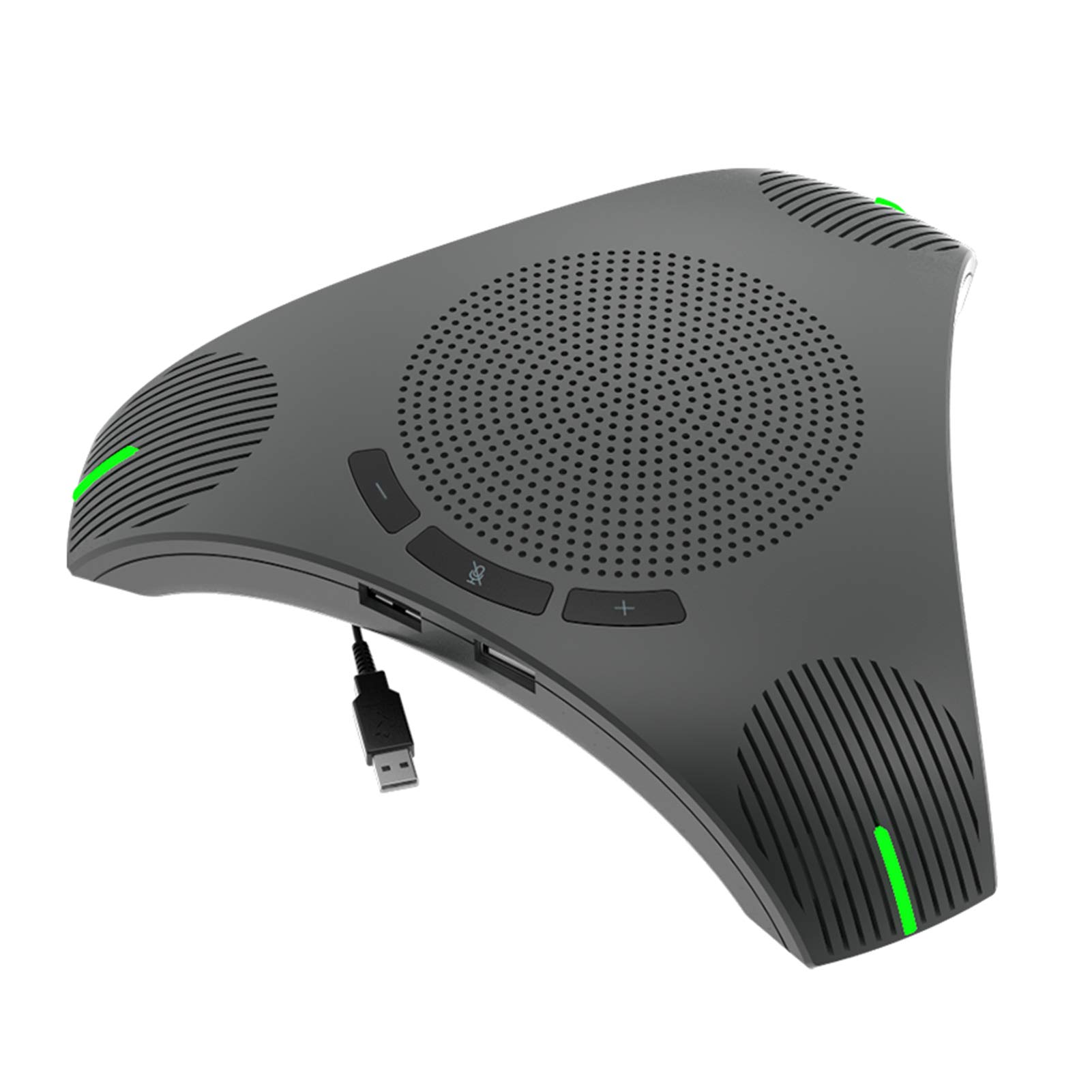 Microfono Vivavoce USB Microfono Omnidirezionale con Ripresa Vocale a 360 Gradi con Presa Vocale a 360 Gradi Controllo Muto del per Conferenze