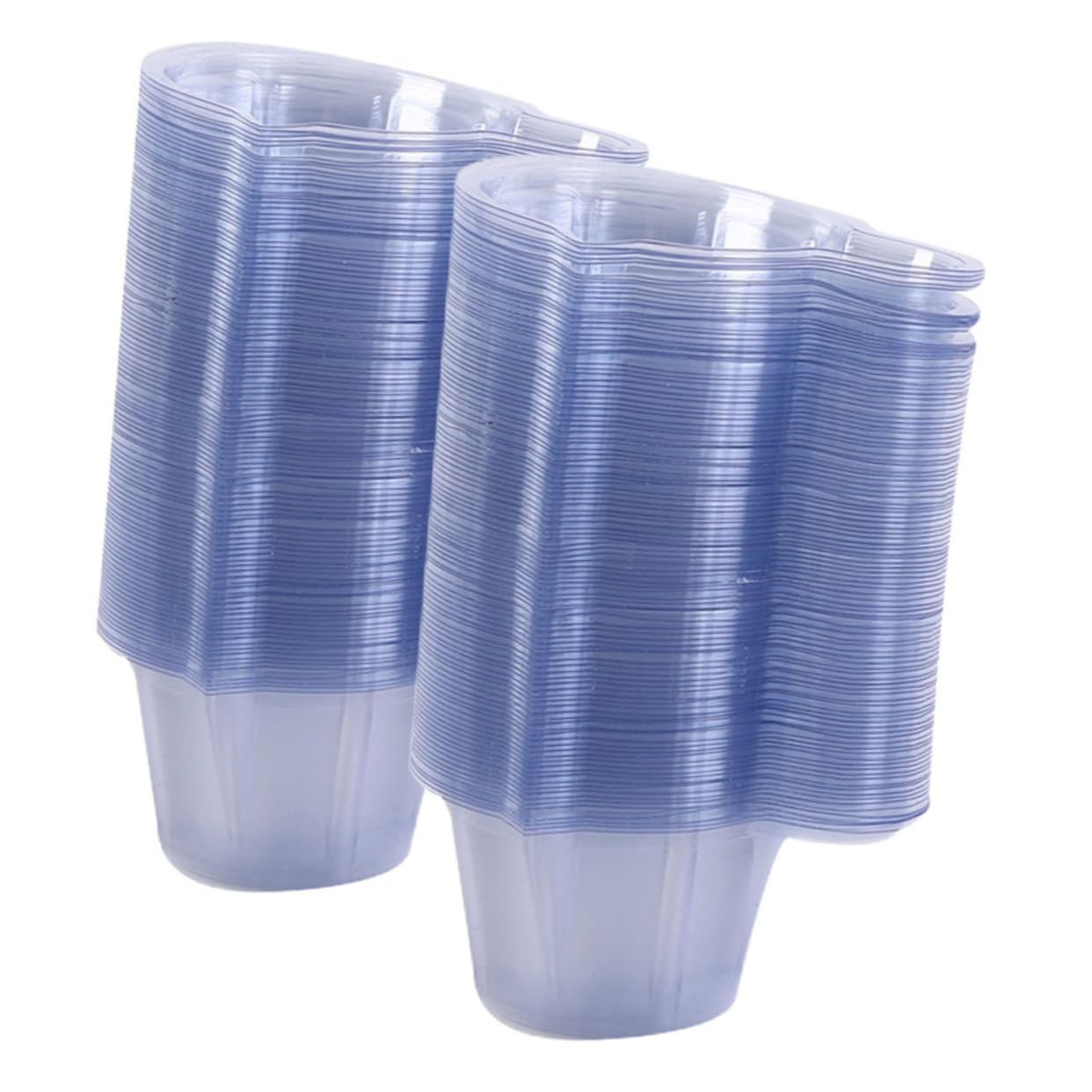 Veemoon 200pcs Urine Sample Cups Wide Mouth Urine Containers for Women Portable Pee Jar Secure Lid for Testing
