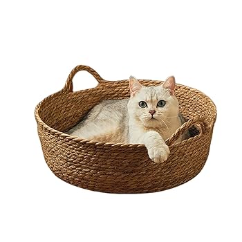 【専用です】ガーナ　手編み犬猫用ベッド sour2360.jpg