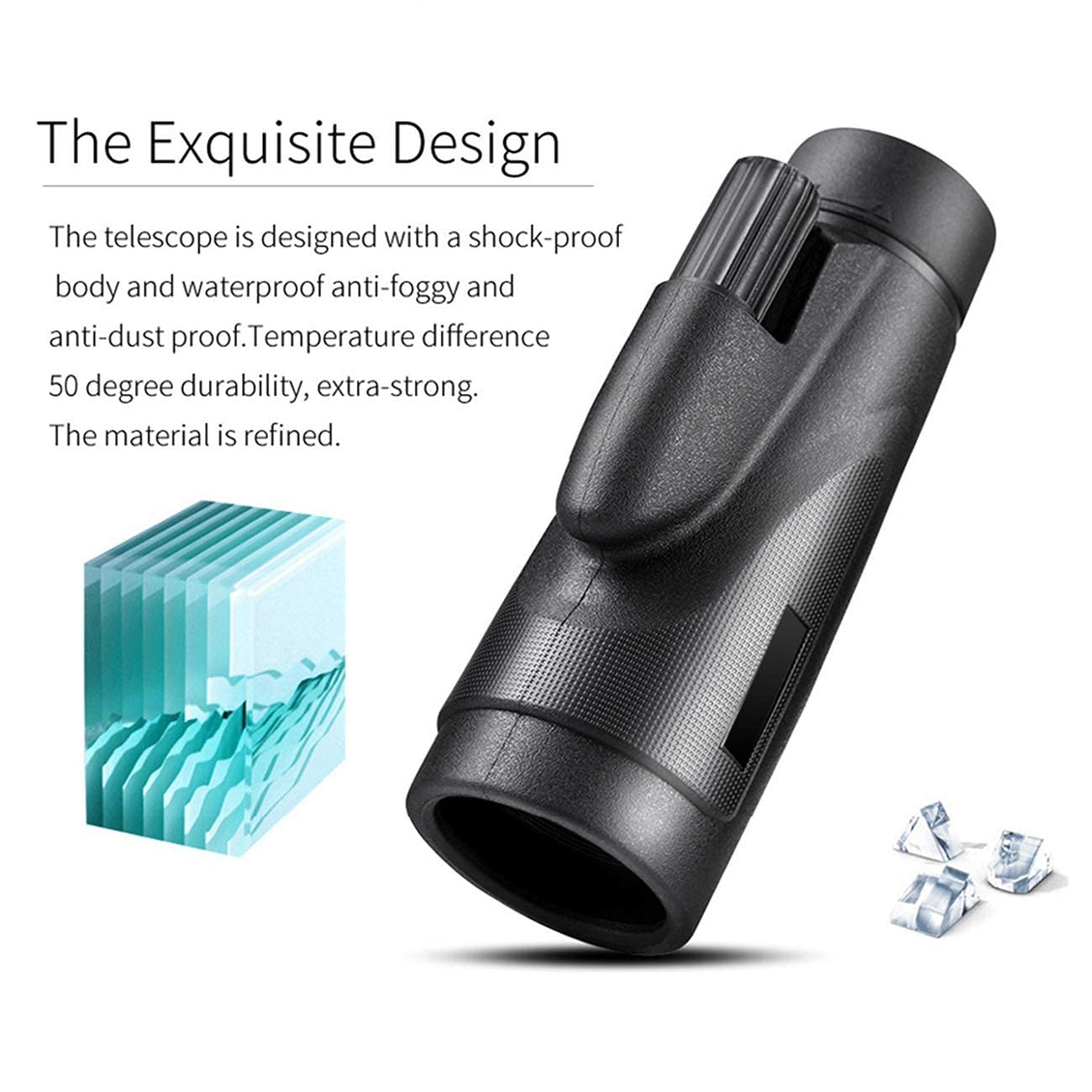 Telescopio Monoculare Innislink 40x60 - Portatile Con Treppiede E Adattatore Smartphone