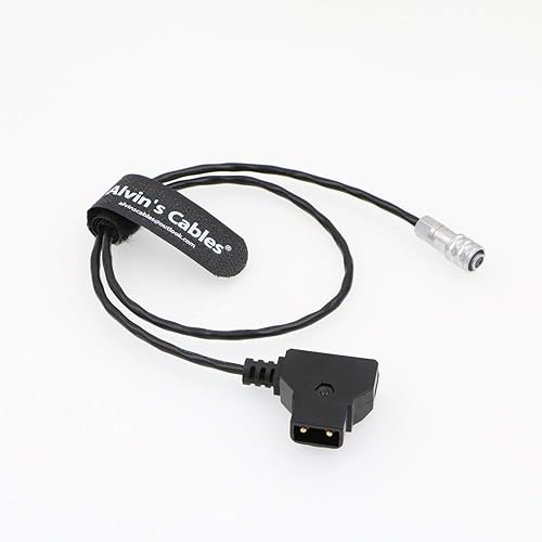 Vista 18 de Alvin's Cables BMPCC 4K 6K a D Tap Cable de alimentación para Blackmagic Pocket Cinema Cámara 4K 6K pro Weipu 2 Pin hembra a P Tap Cable en espiral