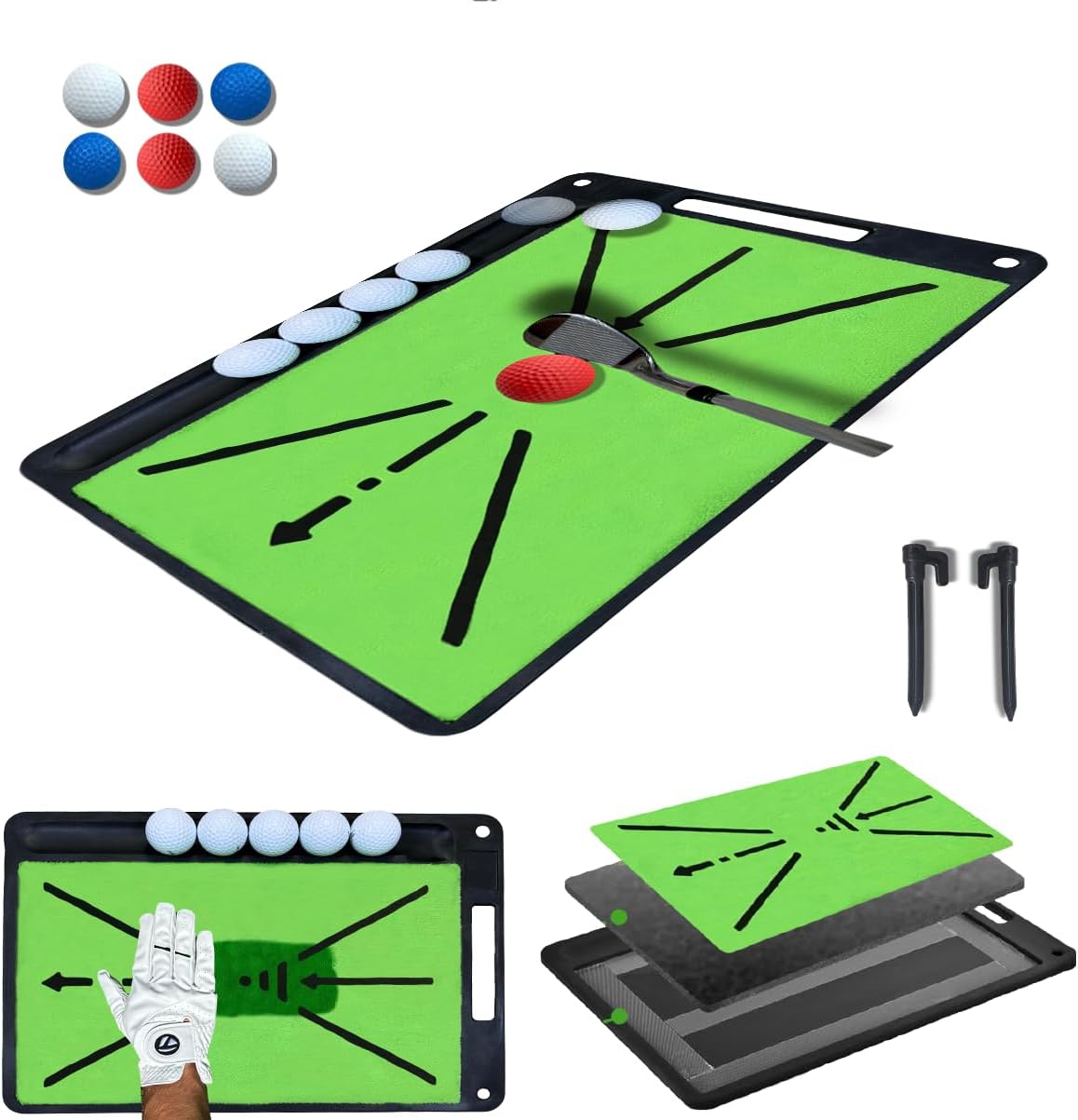 Birdie Mat The Divot Board Divot Board Divot Board Golf Swing