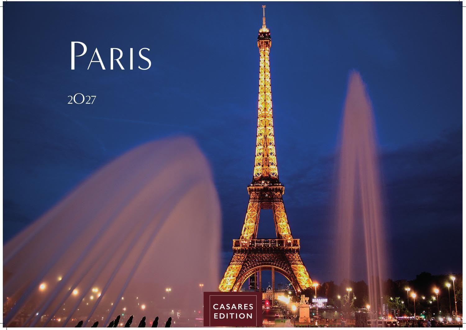 Paris Kalender 2027 - Wandkalender | Fotokalender Frankreich 35x50cm Grosses Format - Entdecken Sie den faszinierenden Charme von Paris - mit beeindruckenden Fotos