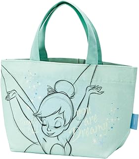 スケーター(Skater) ランチバッグ 帆布 トートバッグ ディズニー ティンカーベル YEB1N-A