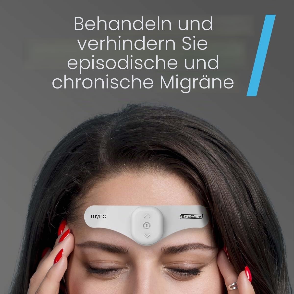 TensCare Mynd bei Migräne