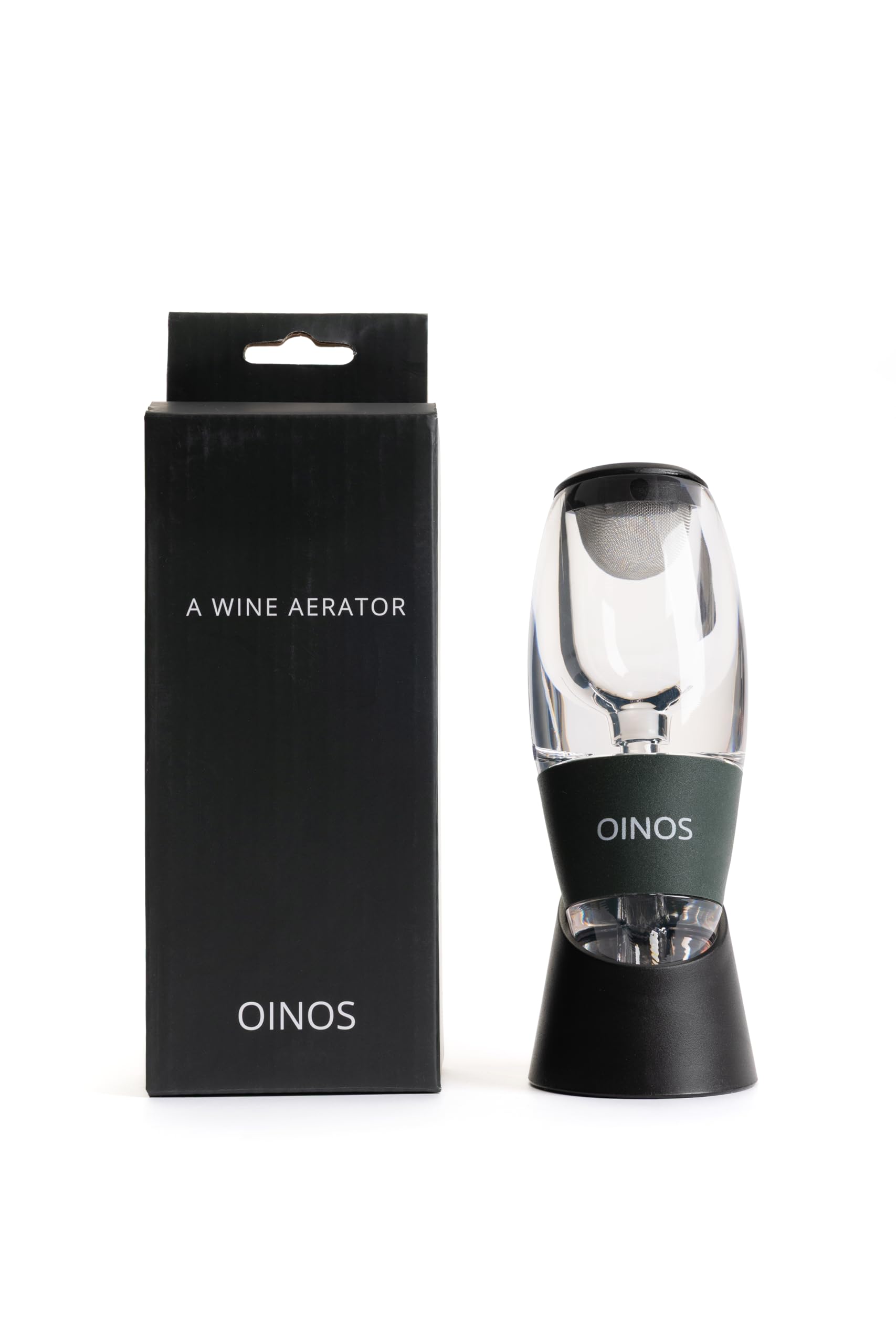 Oinos, A Wine Aerator – Instant Wine Pourer & Decanter Spout – Gift for Wine Lovers