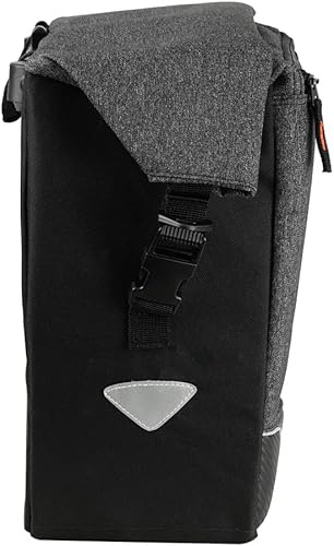 Miniatura 3 de Ibera G-2 PakRak Pro - Bolsas para bicicleta (par) con sistema de liberación rápidaclip - Bolsas de sillín para portabicicletas traseras cada una