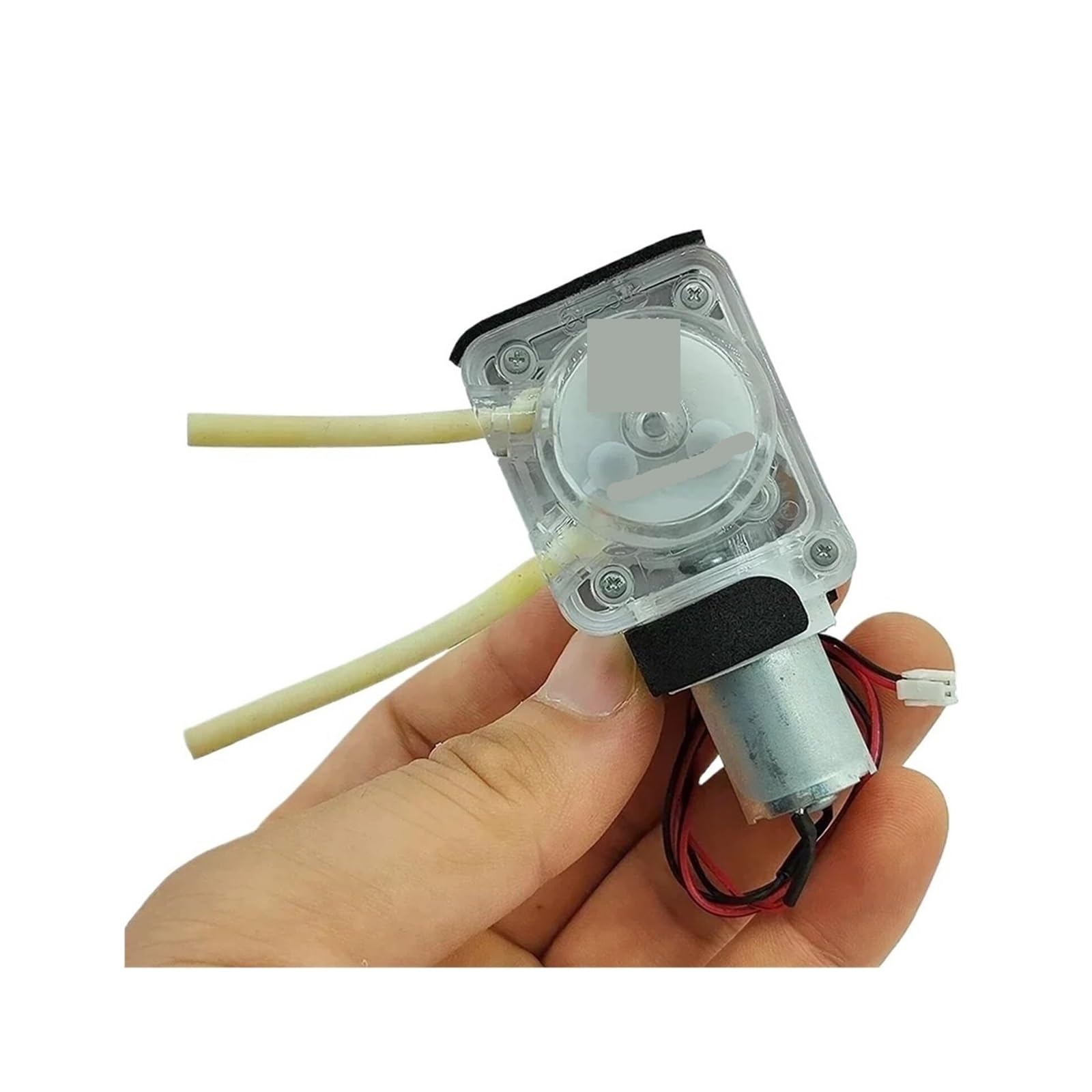 Diaphragm Pump, 2pcs Small Mini Peristaltic Dosing Pump Self-Priming Liquid Reversible for Laboratory Aquarium