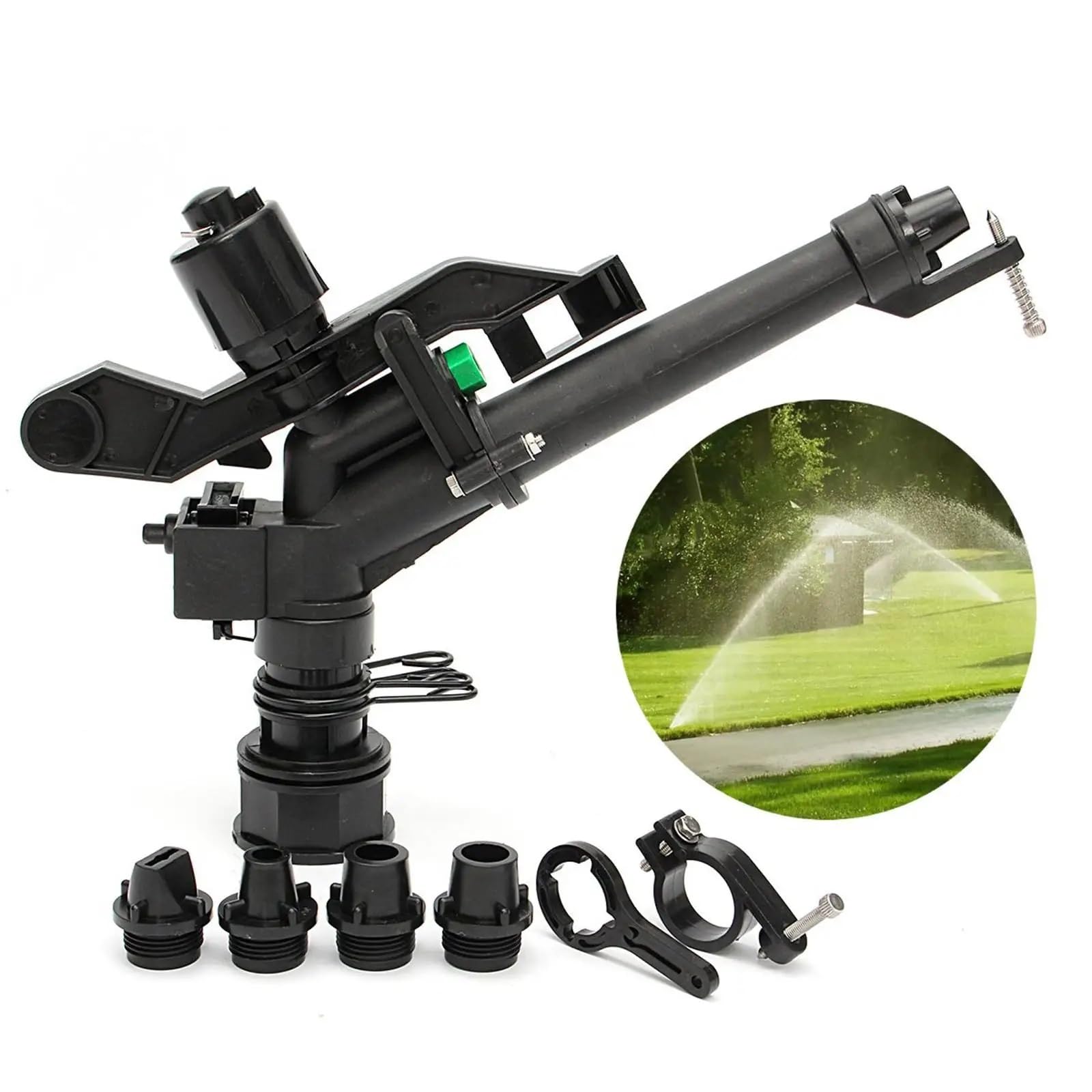 Asperseur Arrosage Spray d'irrigation PP de 1,5 Pouces avec Buses
