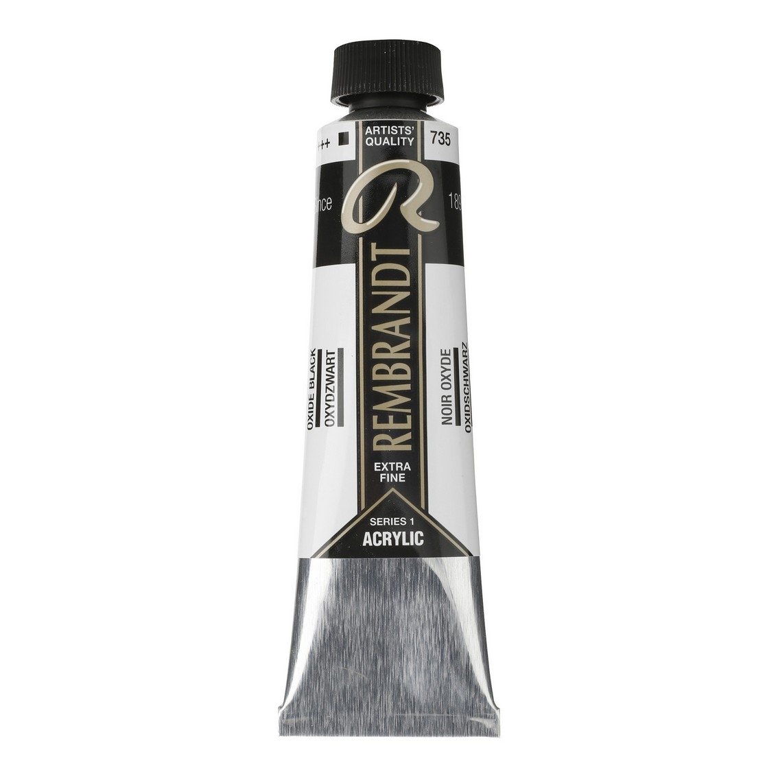 40ml - Rembrandt Acrylic - Oxide black - Series 1