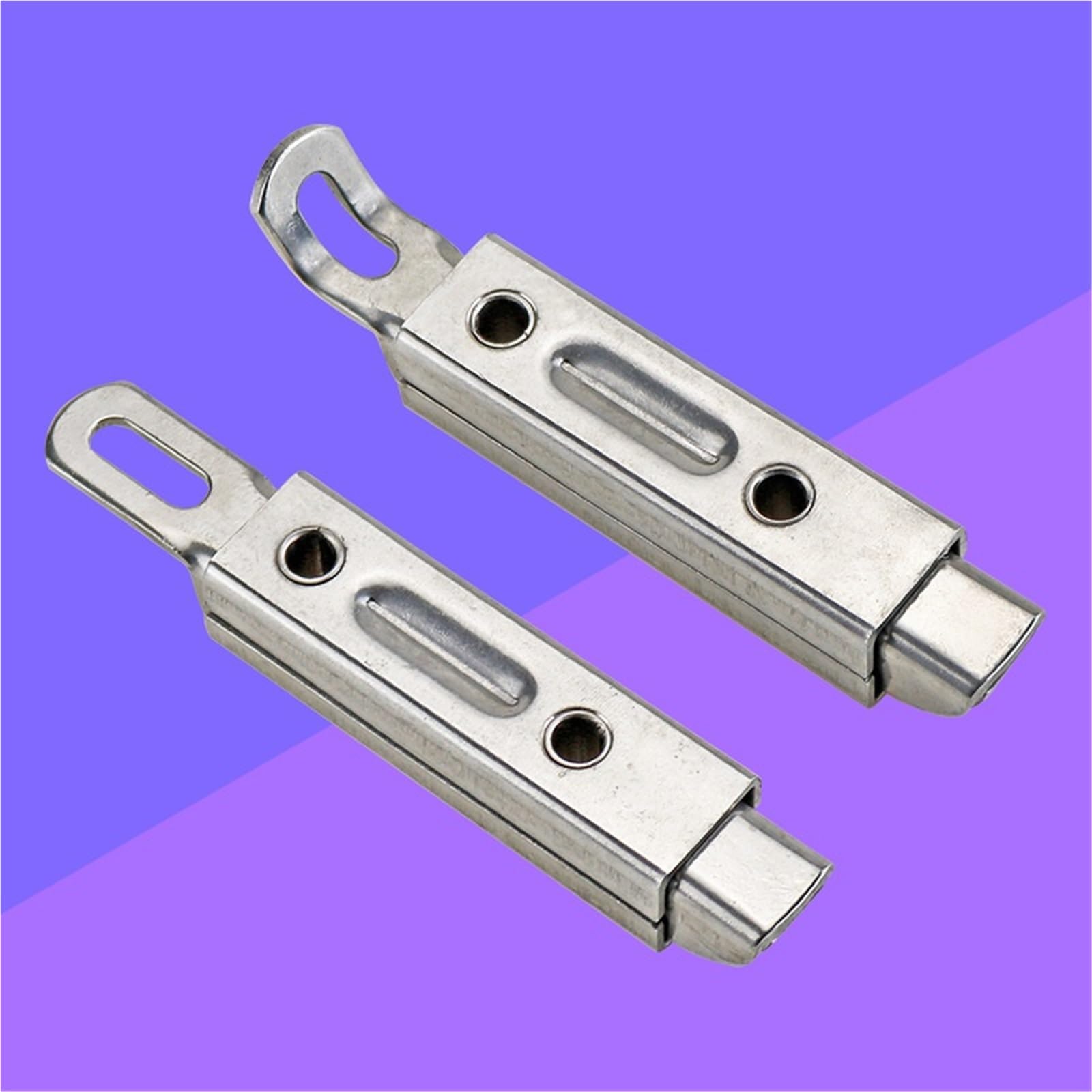 Goupille de porte en acier inoxydable noir et blanc pour fermeture industrielle