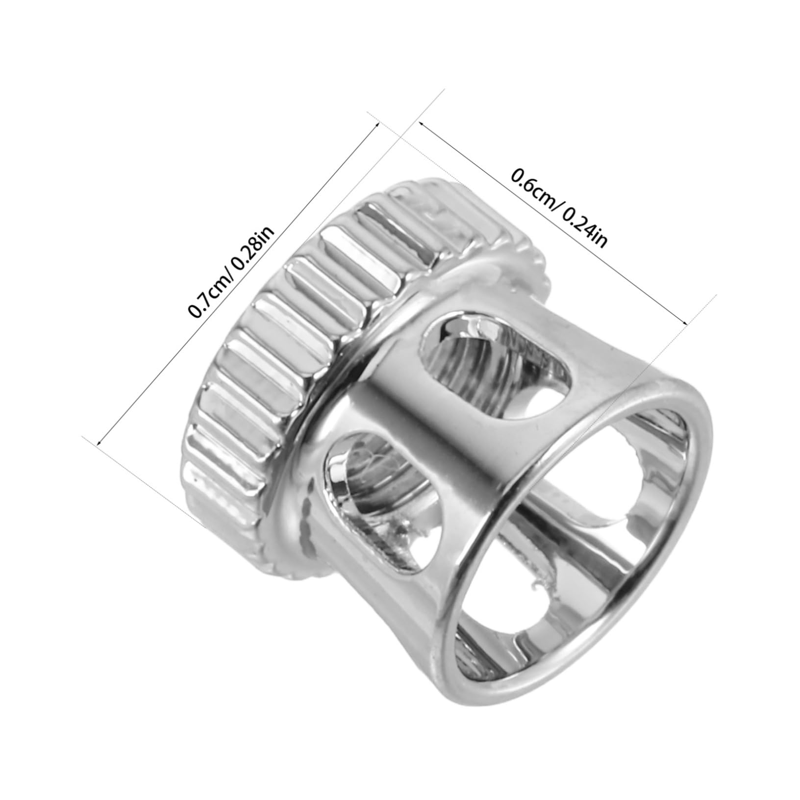 Operitacx Precision Airbrush Nozzle and Needle Kit Durable Spray Paint Caps and Parts for Precise Spraying Compatible with Various Airbrush Models for Professional Art