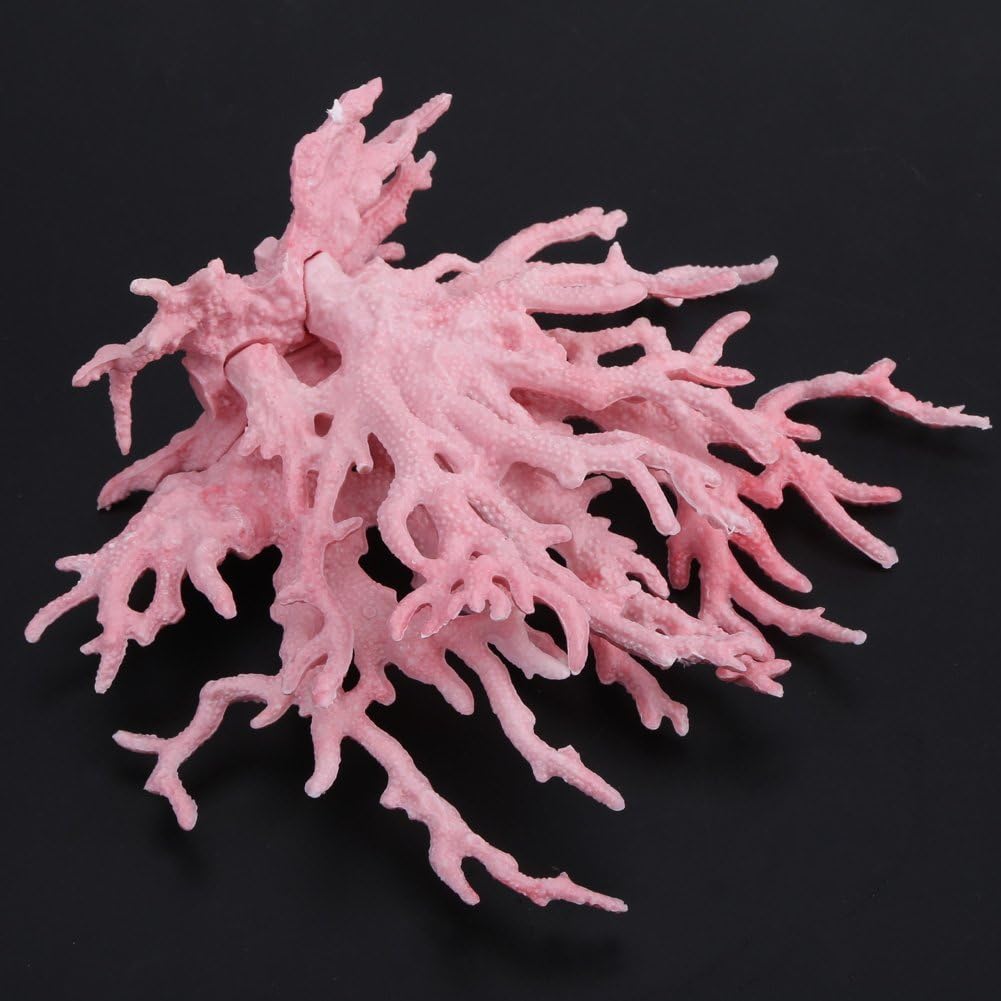Fdit Artificial Plastic Aquarium Plants, Decoration, Green and Blue, Small and Large Sizes, Fish Tank Ornament