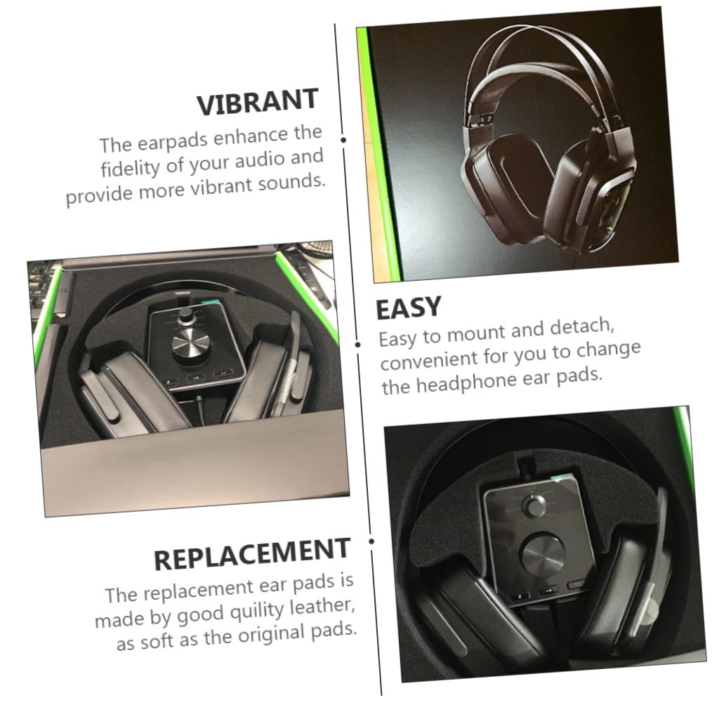 Uonlytech 6piezas Almohadillas De para Auriculares Cojines De Esponja De Compatibles y Cómodos