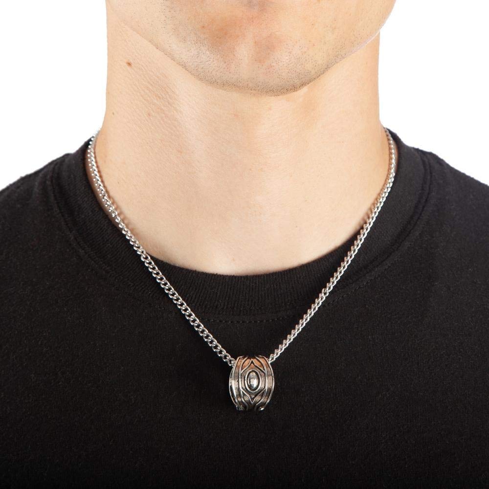 Black Panther Marvel Tchalla Costume Cosplay Ring Necklace