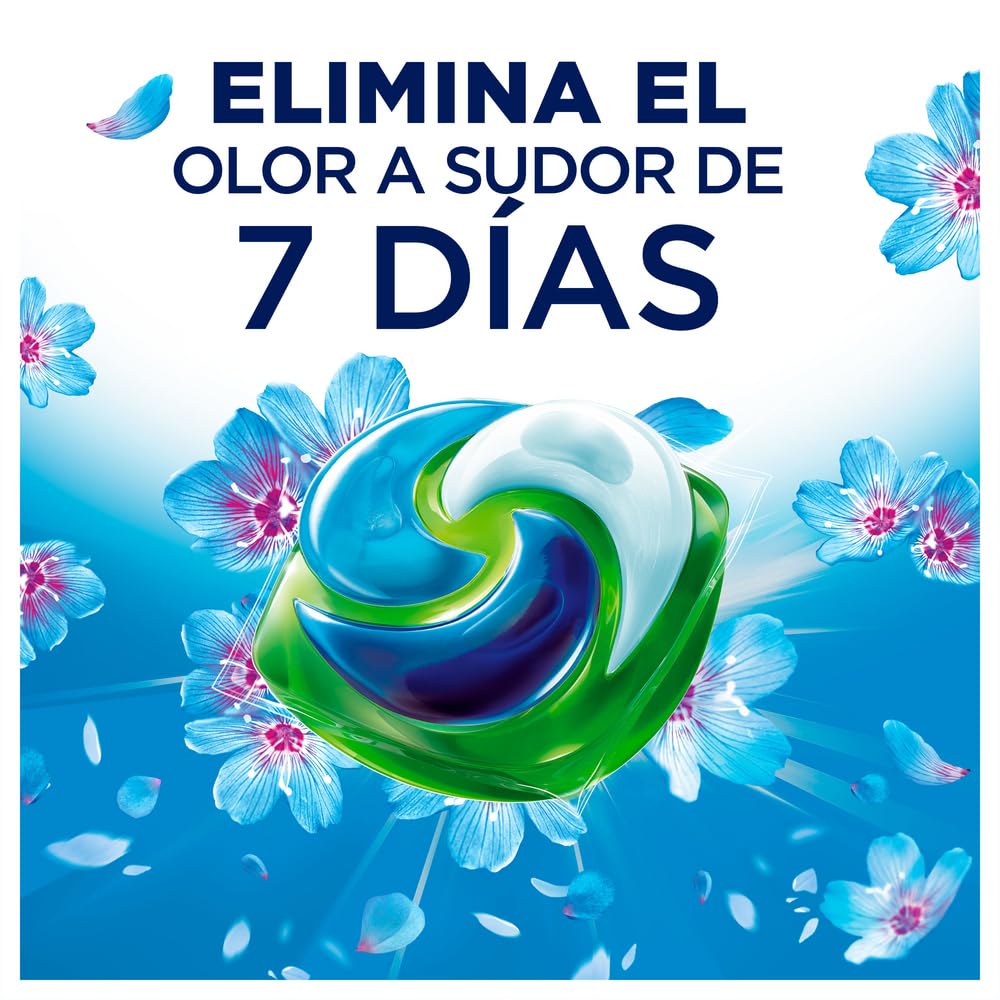 Ariel PODs Platinum, Detergente Líquido En Cápsulas Frescor De Abril Cápsulas, 35 Lavados