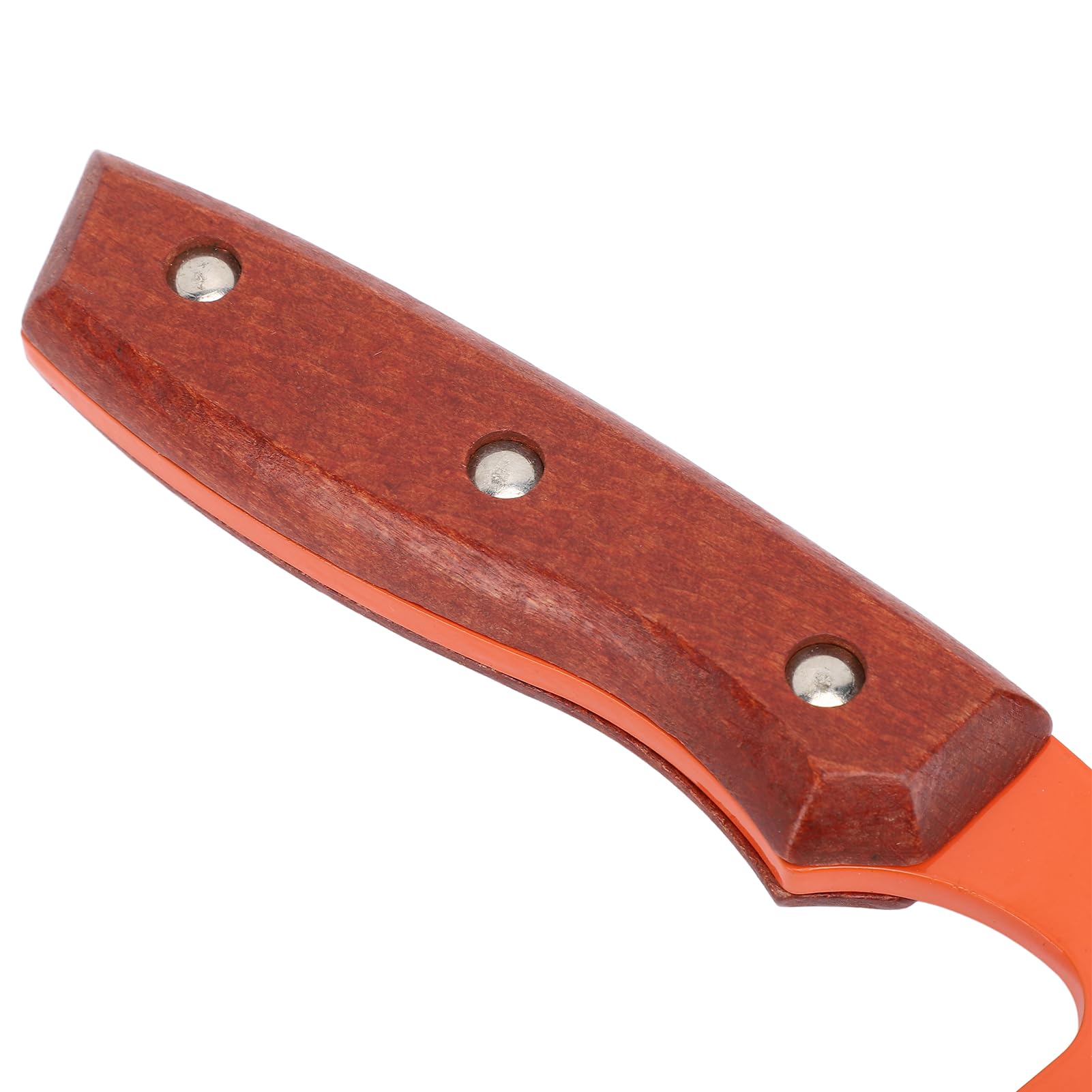 Pinzas para troncos de 13,8 pulgadas, pinzas de arrastre de 2 garras para la tala de árboles, herramienta de manejo para la tala de madera de alta resistencia con mango de madera