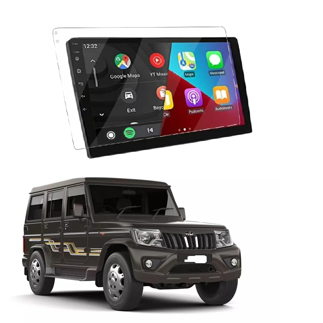 Car Stereo Screen Protector, 9-inch, Compatible with Android Display Suitable for Mahindra Bolero-picture-14