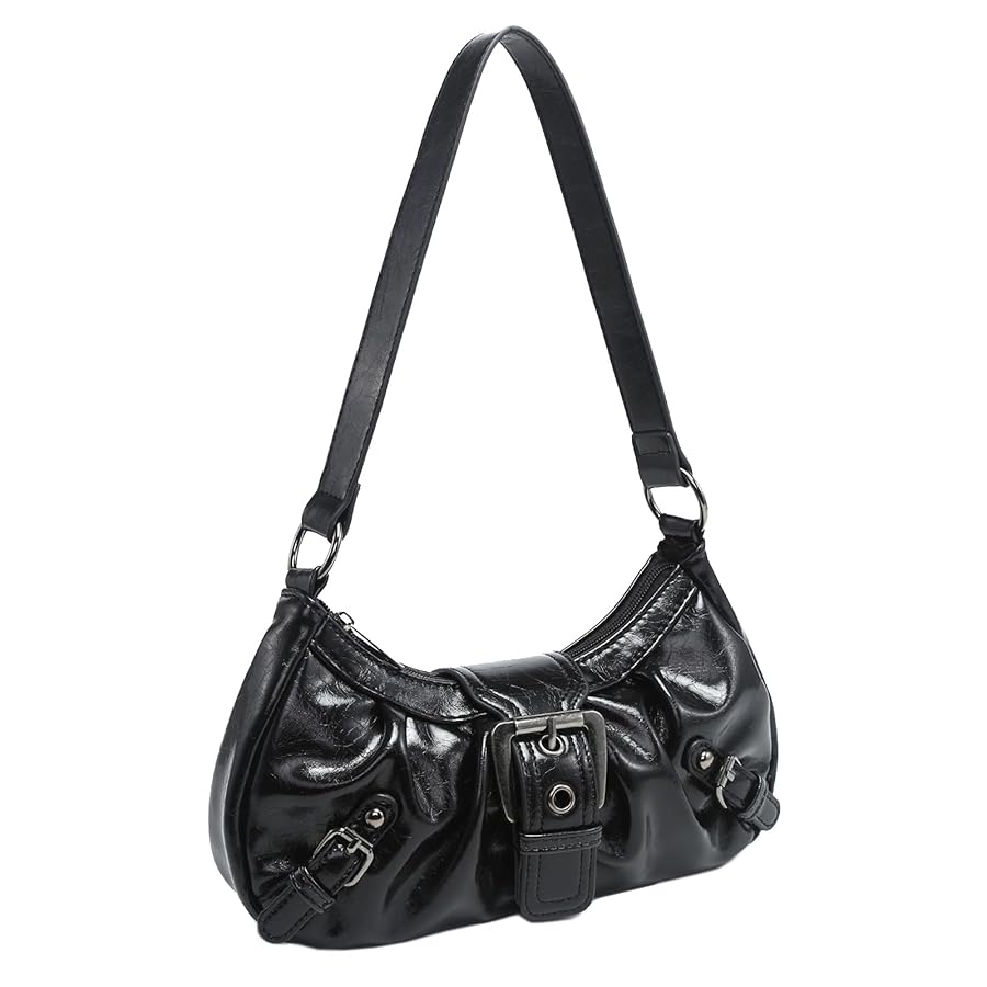 バッグ 2000's leather hobo one shoulder bag y2k 2000's leather hobo one shoulder bag y2k