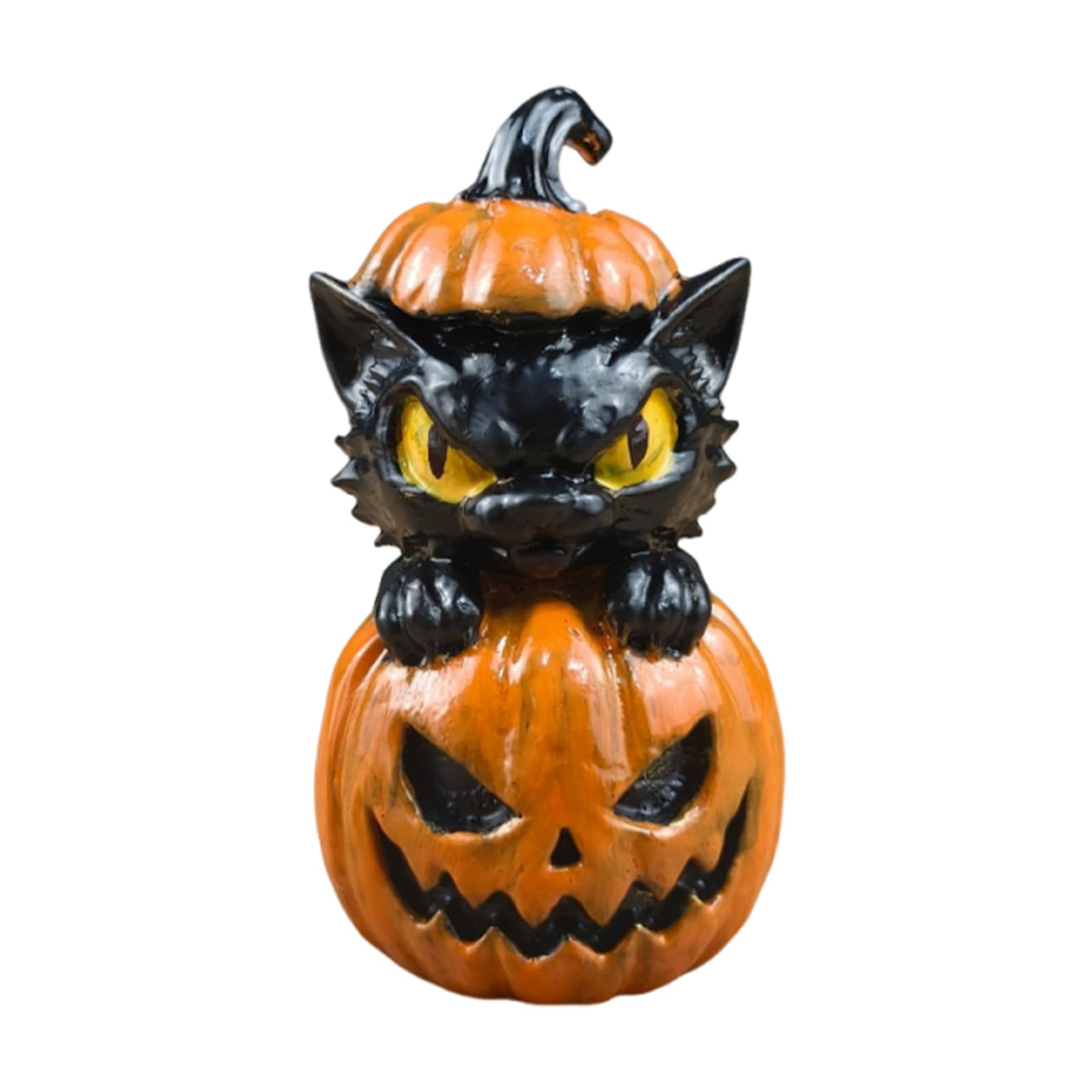 Cute Halloween Desk Decor Halloween Ghost Pumpkin Candy Resin Figurine