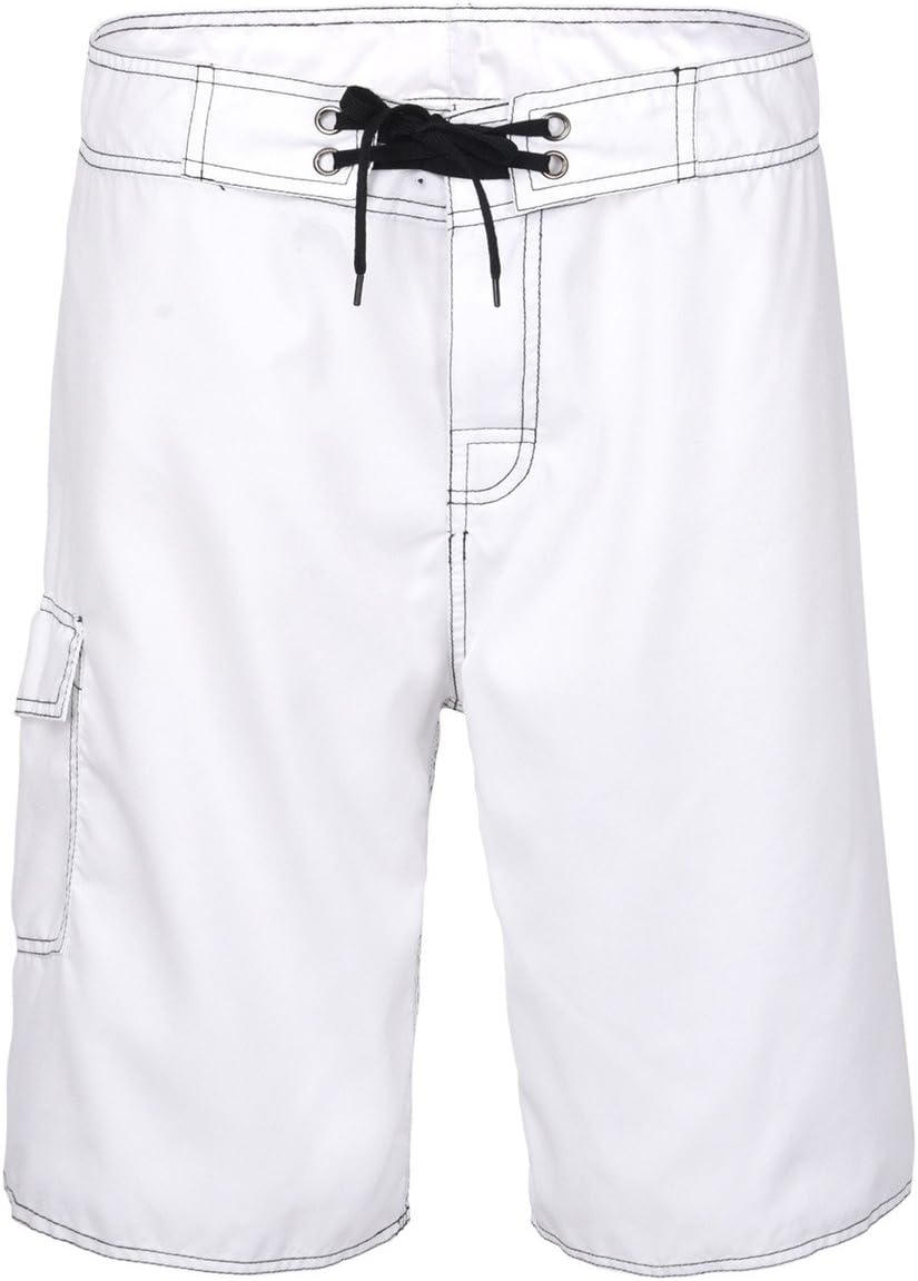 unitop Men's Swim Trunks Beachwear Quick Dry Hawaiian Printed