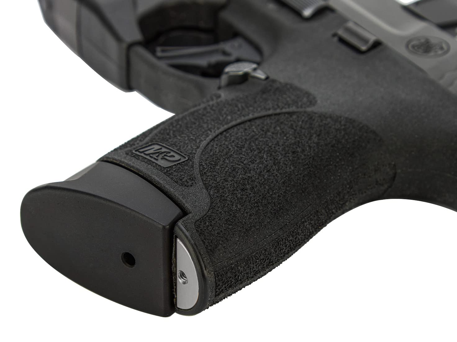 NDZ Performance Aluminum Grip Frame Plug for Smith & Wesson Shield Plus 9mm, Made in USA – Silver