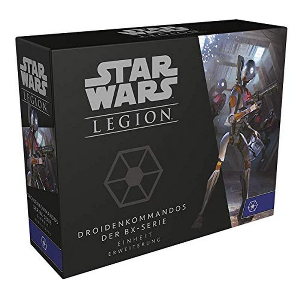 Star Wars Atomic Mass Games, Legion - BX Series Droid Commandos, Expansion, Tabletop, 2 Players, Ages 14+, 120-180 Minutes, German