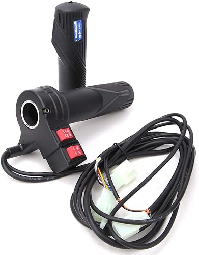 Miniatura 2 de Alomejor Agarre de acelerador de control de velocidad, engranajes de 3 velocidades, mango de gas universal, agarre de mano para bicicleta eléctrica