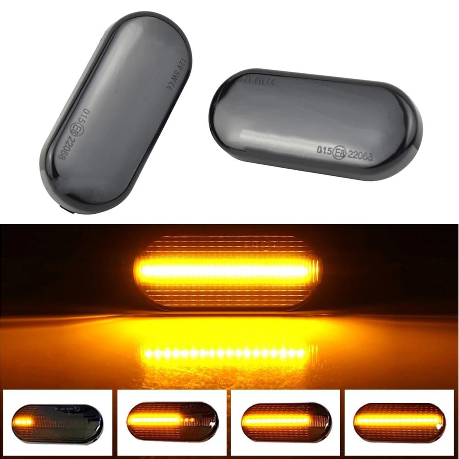 Genérico Luces intermitentes Para VW Para Golf 3,4 Para Polo Para Passat