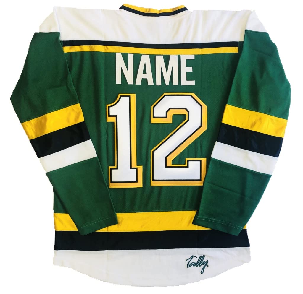 Knights Jerseys - Pro Quality Jerseys Ready to Customize with Names and Numbers (Green, Adult Goalie Cut)