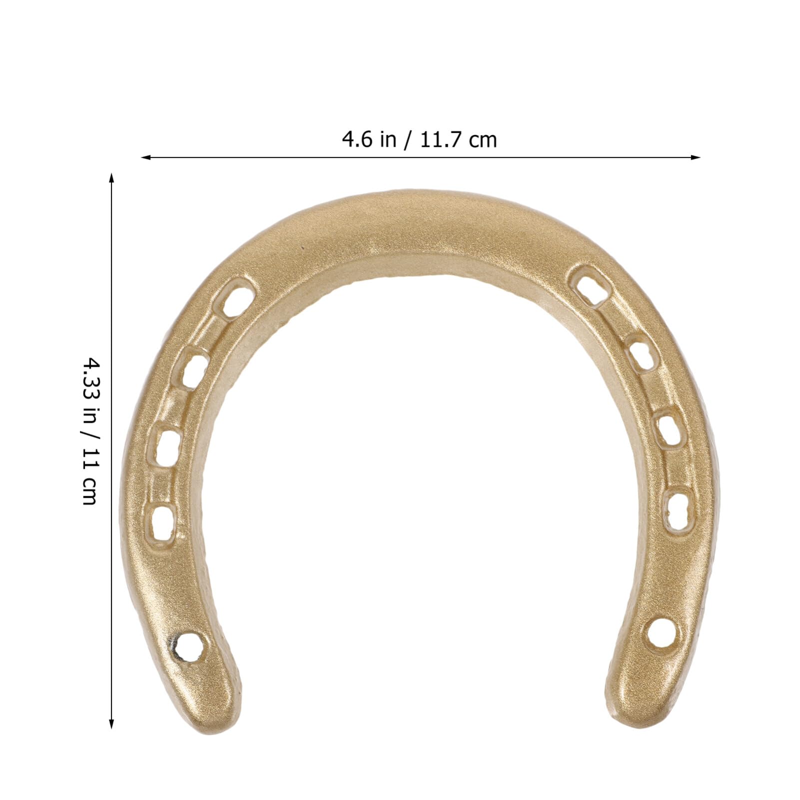 Amazon.co.jp: Kichvoe 鋳鉄製 馬蹄 壁掛け装飾 幸運を呼ぶ