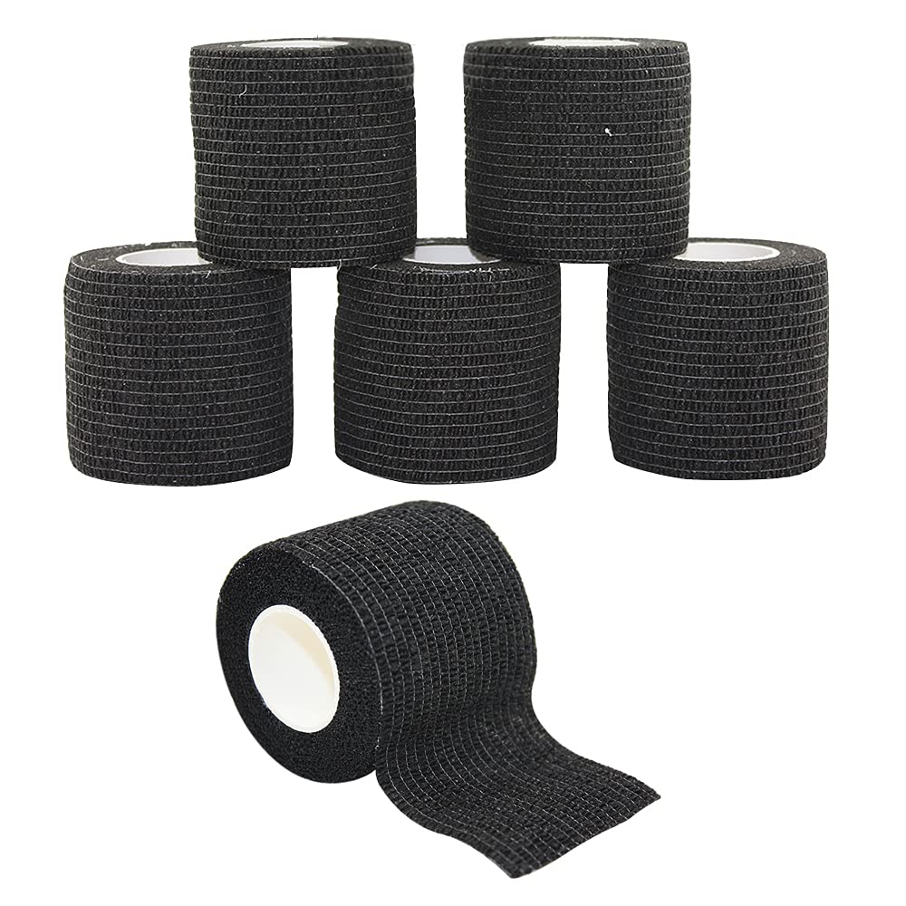6 Pack-2 x5Yards MINGYUE Self Adhesive Bandage Wrap Athletic Tape Sports Tape Wrist and Ankle Wrap Tape Cohesive